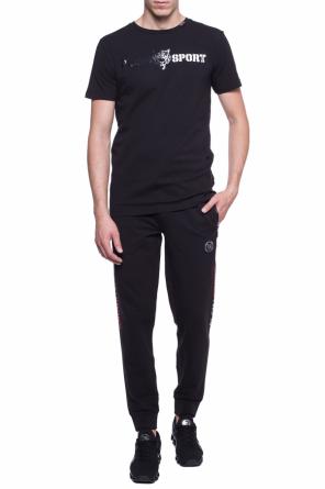 T-shirt with motif of tiger head, zdjęcie 2 T-shirt with motif of tiger head od Plein Sport